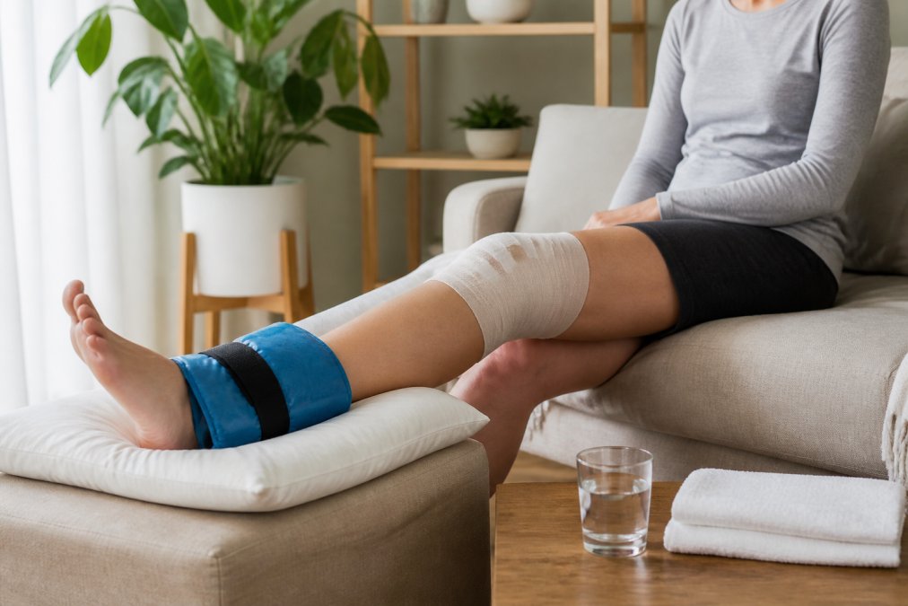 How to Manage Swelling After Knee Surgery at Home