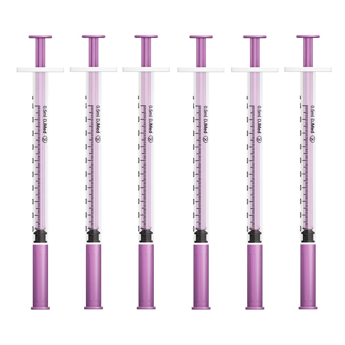 0.5mL Peptide & Insulin Syringes, 31G 8mm – DJMed