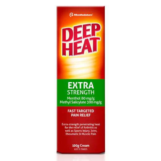 Deep Heat Extra Strength 100g – Heat & Cold Therapy