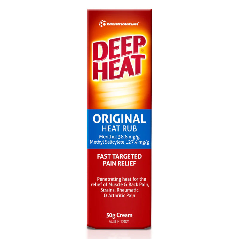 Deep Heat Original 50g – Heat & Cold Therapy