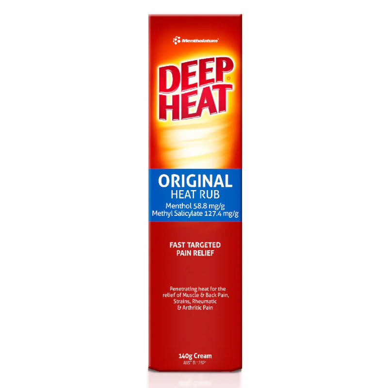 Deep Heat Original 140g – Heat & Cold Therapy