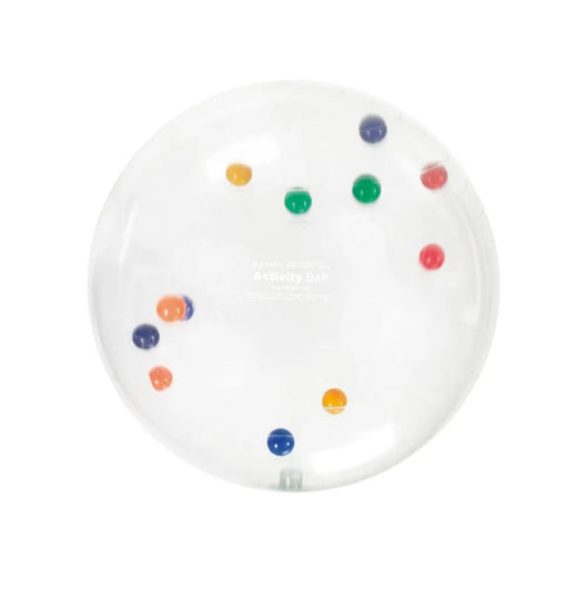 Gymnic Activity Ball 50cm Clear Sensory Exercise Ball for Coordination Training and Rehabilitation