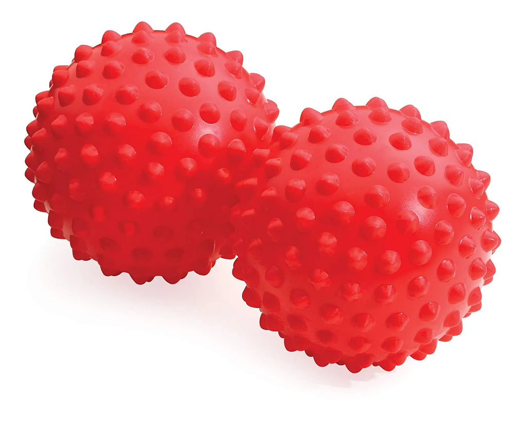 Franklin Method Easy Grip Ball 2pc Set Red for Sensory Training, Grip Development and Rehabilitation Exercises
