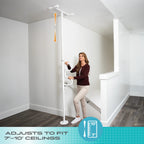 Stander Wonder Pole Plus (Security Pole Curved Grab Bar)