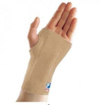 LP Wrist Brace Tan worn on wrist