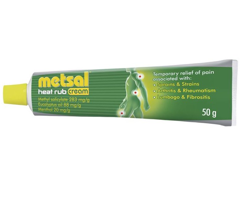 Metsal Heat Rub Cream – Heat & Cold Therapy