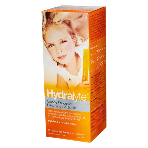 HYDRALYTE Ice Blocks pk16
