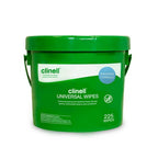 Clinell universal wipes bucket 225 pack