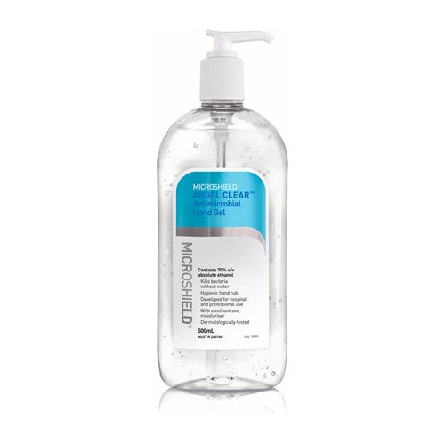 Microshield Angel Clear Hand Sanitiser 500ml product image