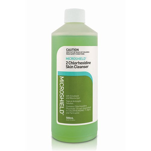 Microshield 2 Chlorhexidine Skin Cleanser 500ml product image