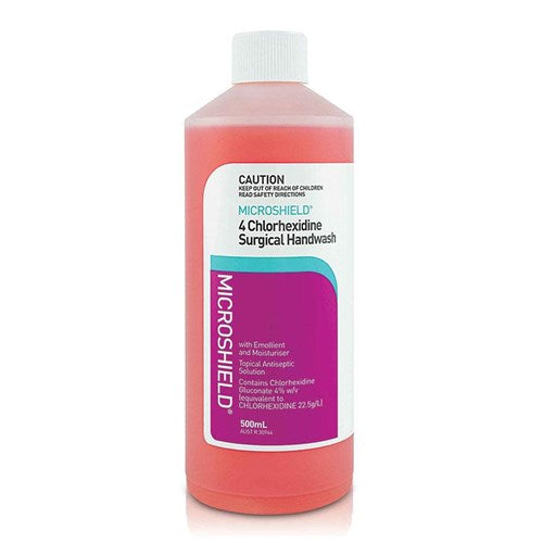 Microshield 4 Chlorhexidine Surgical Handwash 500ml product image