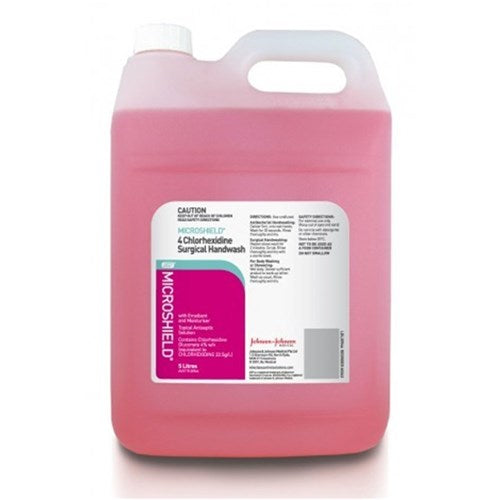 Microshield 4 Chlorhexidine Surgical Handwash 5L product image