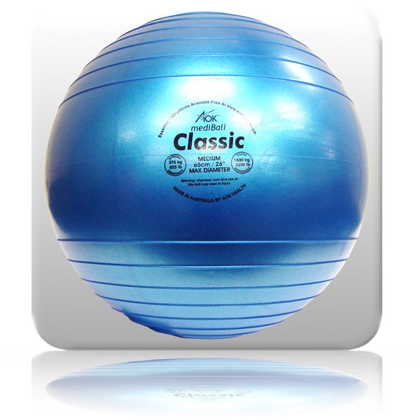 Aok Classic Metallic Fit Ball – Exercise & Rehabilitation