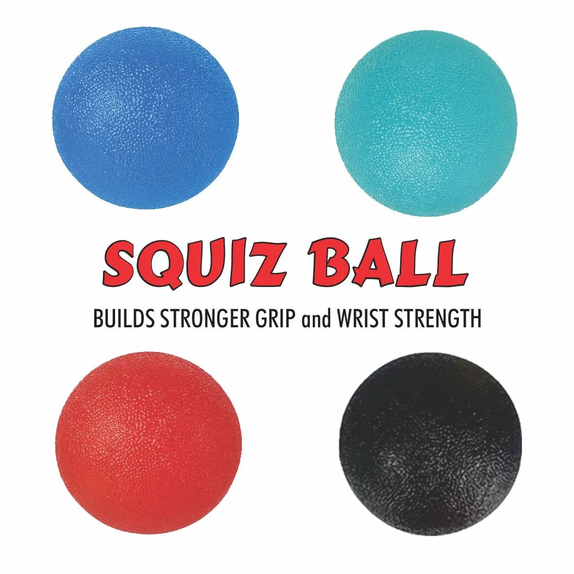 Body Assist Squiz Ball Hand Exerciser Strength Training - rehabilitation and recovery product