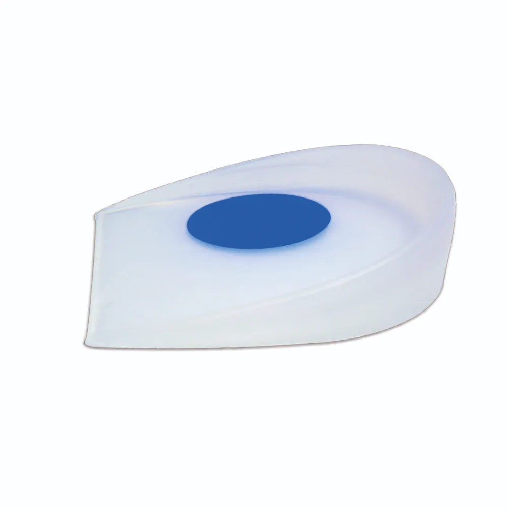 Deramed Heel Cup Lateral Dot Silicone Pair - rehabilitation and recovery product