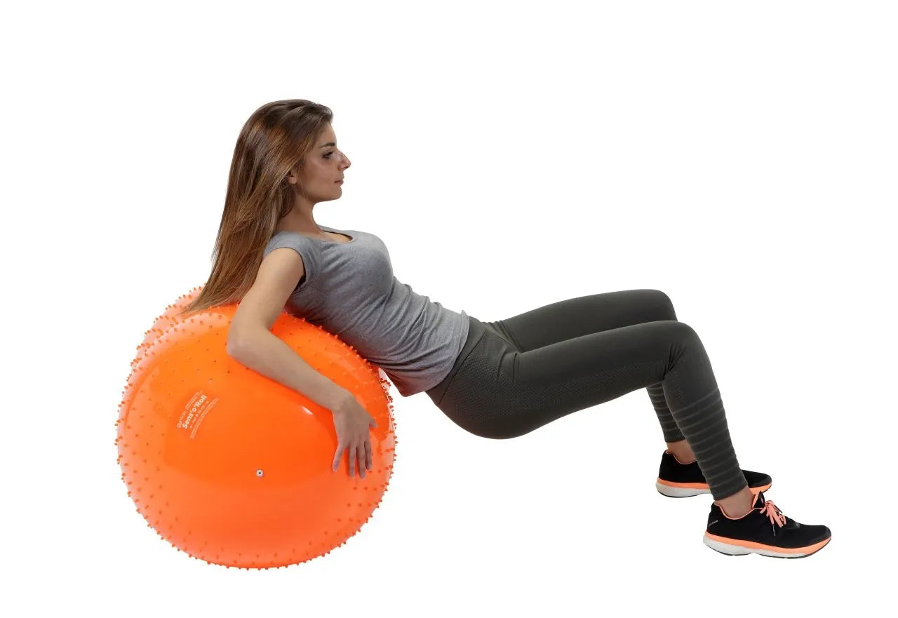 Gymnic Sens'O'Roll Bumpy Exercise and Balance Roll 50cm for Sensory Stimulation, Balance Training and Rehabilitation