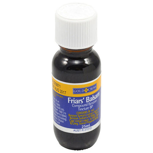 Gold Cross Friar’s Balsam 25ml product image