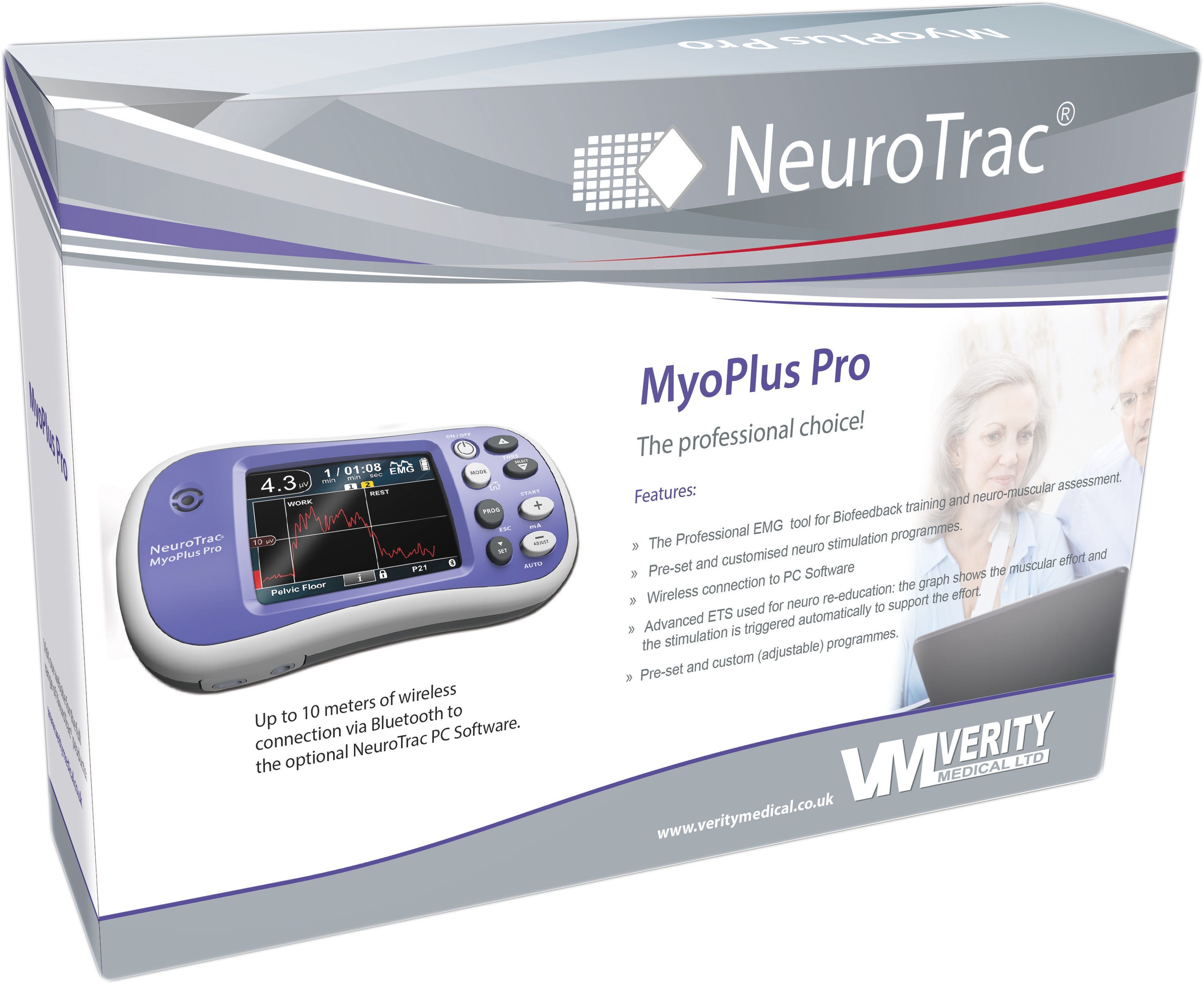 Neurotrac Myoplus Pro / Single Channel Biofeedback – product image 2
