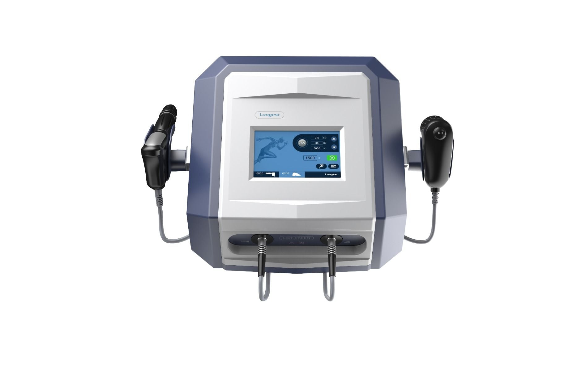 Longest Powershocker Plus Portable Shockwave Unit / Dual Channel / Including 2.0 Million Shocks – product image 7
