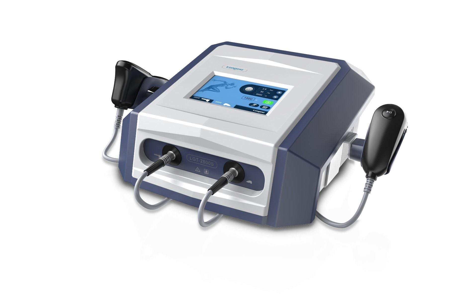 Longest Powershocker Plus Portable Shockwave Unit / Dual Channel / Including 2.0 Million Shocks – product image 9