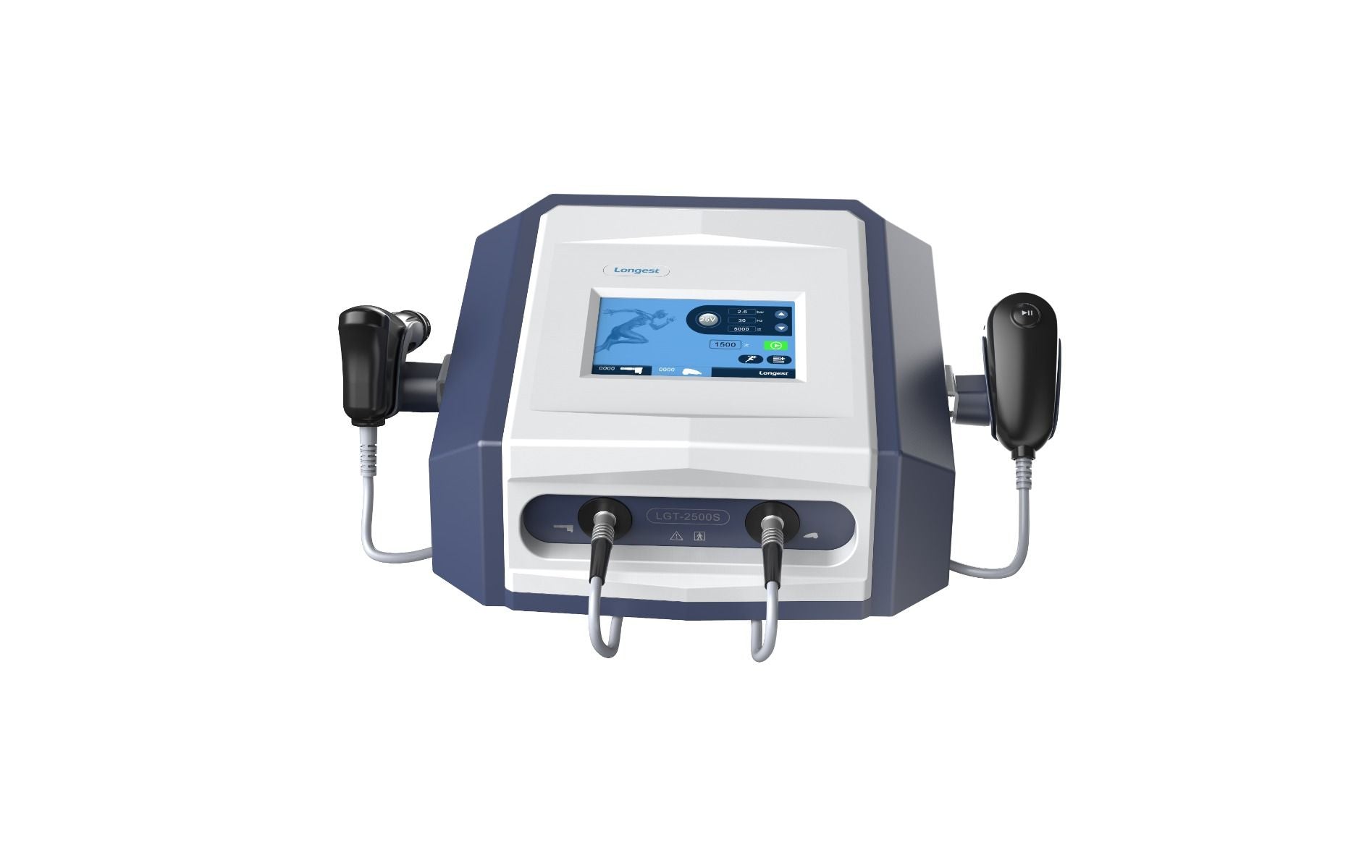 Longest Powershocker Plus Portable Shockwave Unit / Dual Channel / Including 2.0 Million Shocks – product image 4