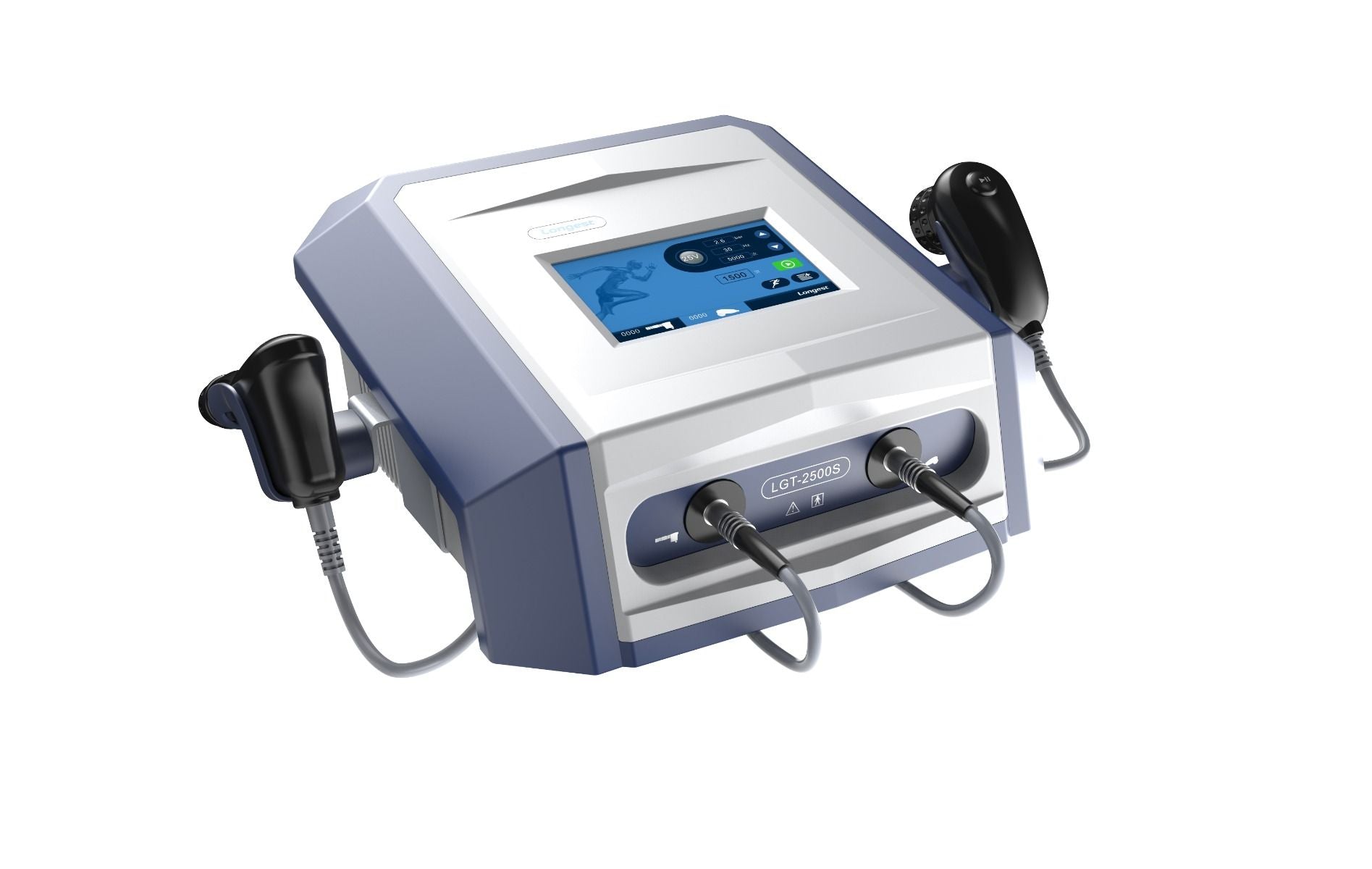 Longest Powershocker Plus Portable Shockwave Unit / Dual Channel / Including 2.0 Million Shocks – product image 5