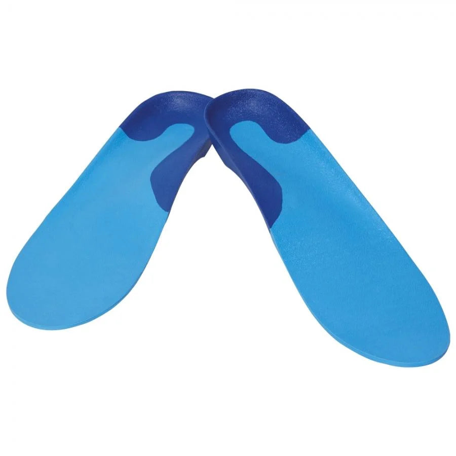 ICB Orthotics F/L Blue No Cover Mid-Density EVA - rehabilitation and recovery product