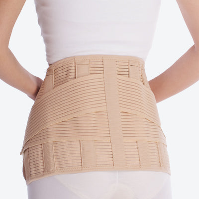 JS Sports Breathable Lumbar Support High 26cm Back Brace