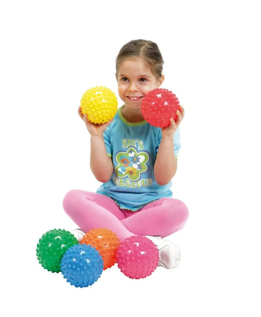 Gymnic Easy Grip Sensory Therapy Exercise Ball 11cm for Hand Therapy, Grip Strength and Sensory Development