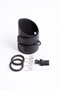 Dictus Standard Ankle Foot Orthosis Brace Black Dynamic Foot Drop Support for Walking and Mobility Assistance