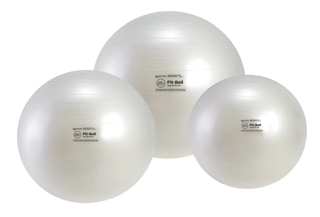 Gymnic Fit Ball 55cm Burst-Resistant Aerobic Exercise Equipment - rehabilitation and recovery product