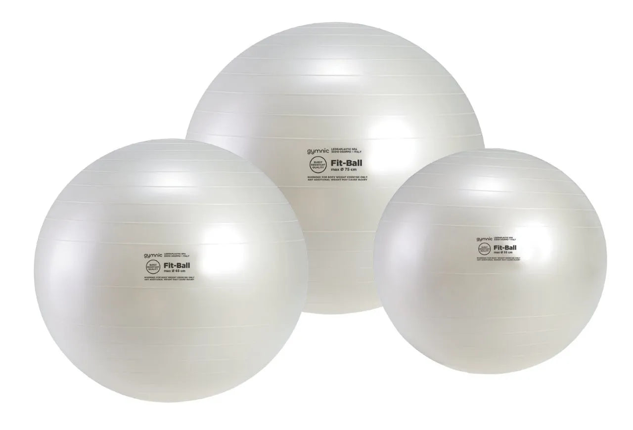 Gymnic Fit Ball 55cm Burst-Resistant Aerobic Exercise Equipment - rehabilitation and recovery product