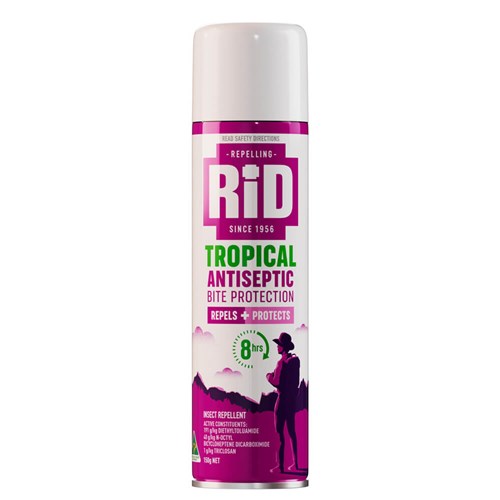 RID Tropical Antiseptic Bite Protection Aerosol 150g product image