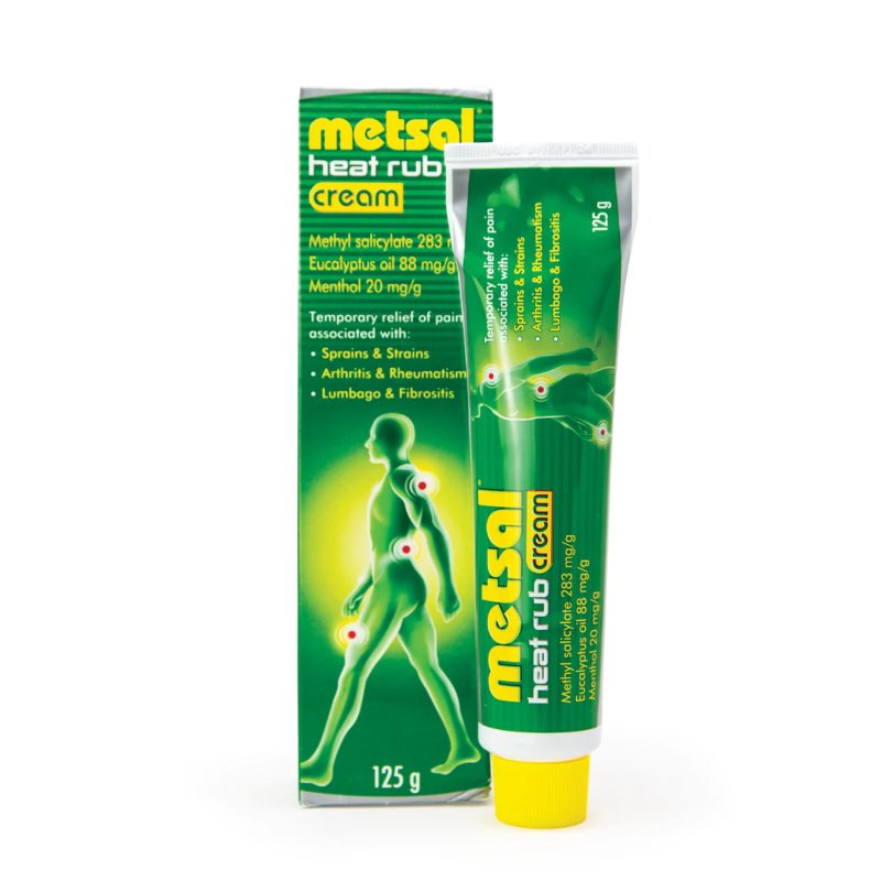 Metsal Heat Rub Cream – Heat & Cold Therapy