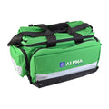 Jumbo Paramedic Green Kit Bag with Alpha Sport Logo – Empty product image