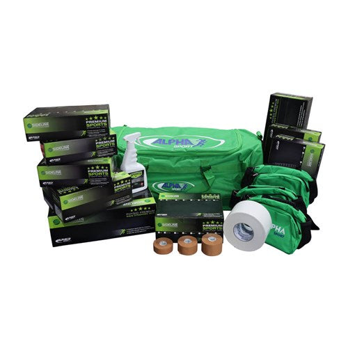Sports Taping Starter Pack tape rolls and accessories