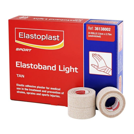 Elastoband 25mm Light Elastic Adhesive Bandage – Taping & Strapping