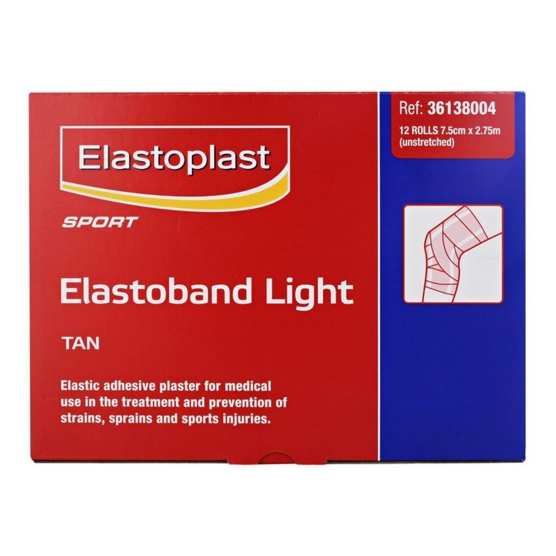 Elastoband 75mm Light Elastic Adhesive Bandage – Taping & Strapping
