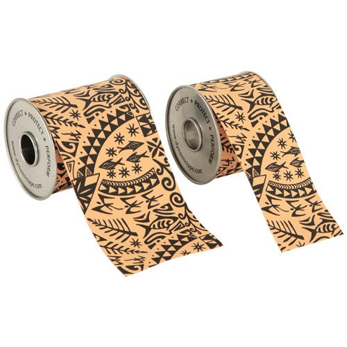 Dynamic Tape biomechanical tape roll in Black Tattoo colourway
