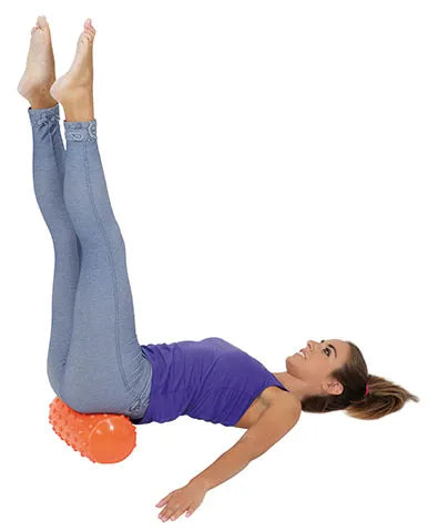 Gymnic Trigger Roll Inflatable Foam Roller Orange - rehabilitation and recovery product