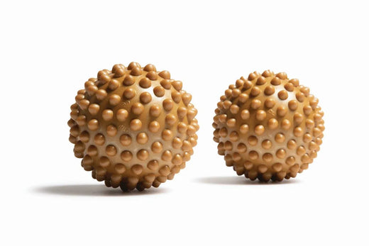 Gold Art of Motion Slings myofascial massage balls, pack of two