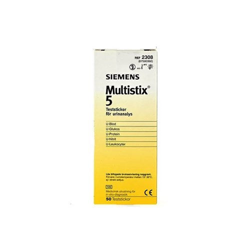 Multistix 5 Reagent Test Strips – 50 Pack product image