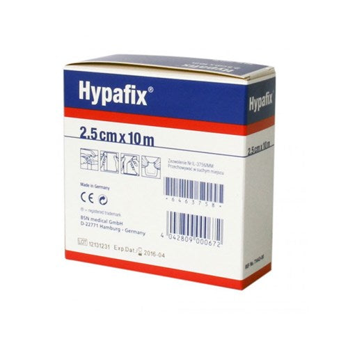 Hypafix Non-Woven Adhesive Tape Low Allergy roll unrolled