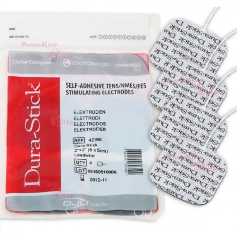 Dura Stick Cloth Electrodes - Pack of 4 – Clinical & Therapy Tools