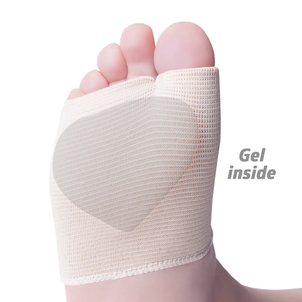 Deramed Metatarsal Gel Strap Forefoot Cushion Support Pair - rehabilitation and recovery product