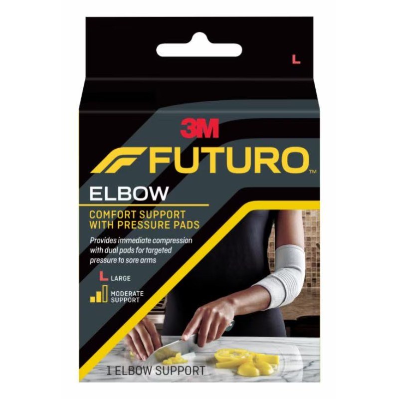Futuro Comfort Elbow Support With Pressure Pads – Elbow Supports