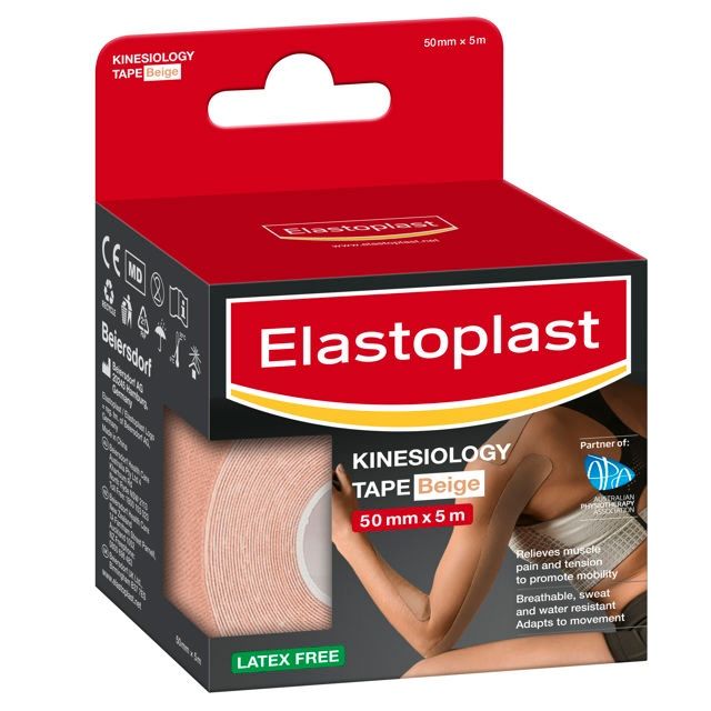 Elastoplast Sport Kinesio Tape Beige 5cm x 5m – Taping & Strapping