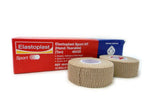 Elastoplast Sport Hand Tearable Elastic Adhesive Bandage Tan for Sports Support, Compression and Rehabilitation