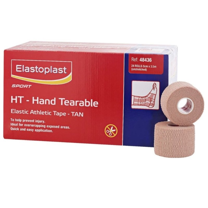 Elastoplast 50mm Hand Tearable Elastic Adhesive Bandage - Tan – Hand, Wrist & Thumb Supports