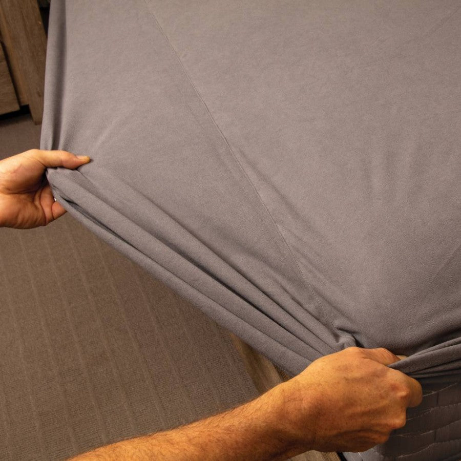 Conni Micro-Plush - Long Single Waterproof Fitted Sheet